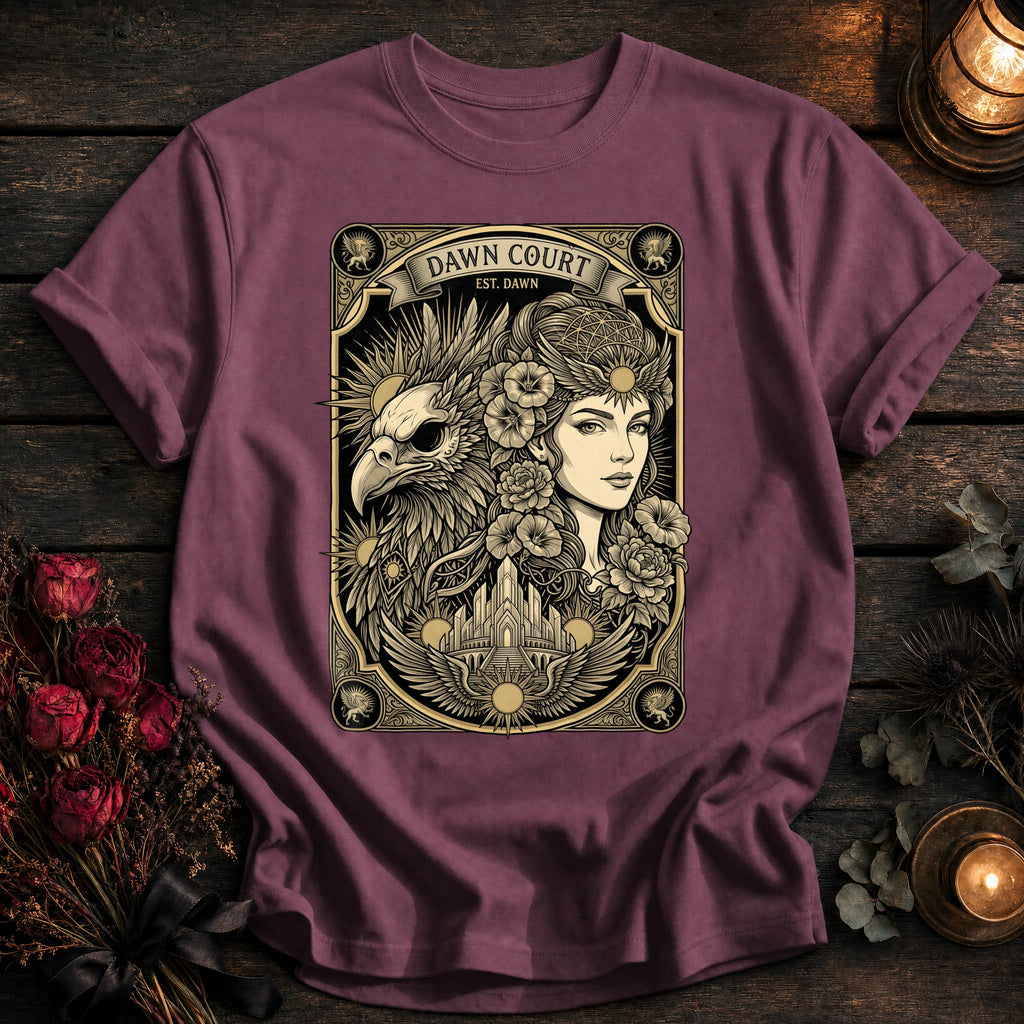 Dawn Court Tarot Top - Berry