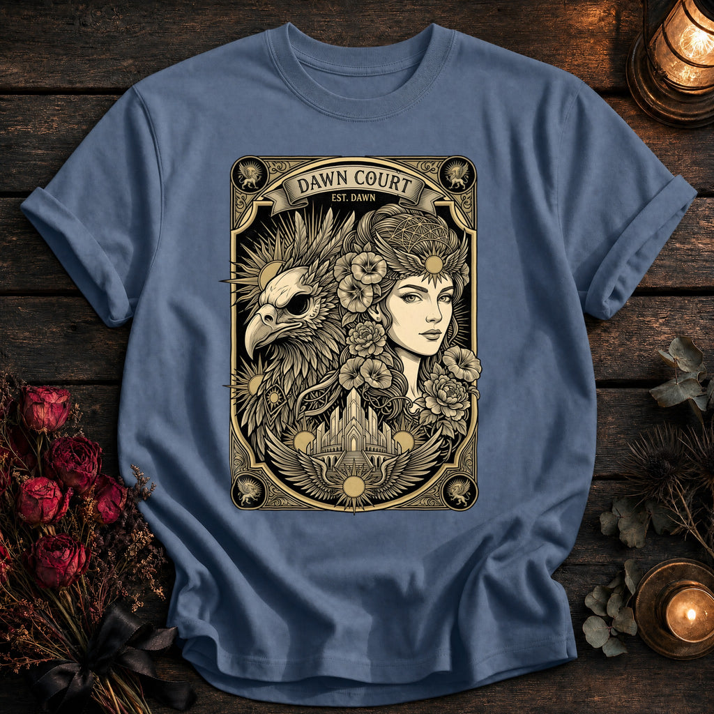 Dawn Court Tarot Top - Blue Jean