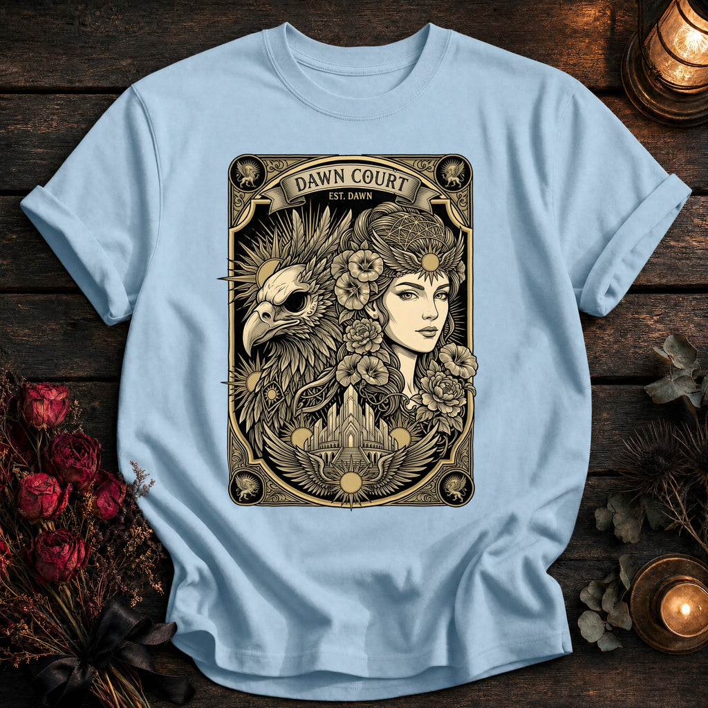 Dawn Court Tarot Top - Chambray