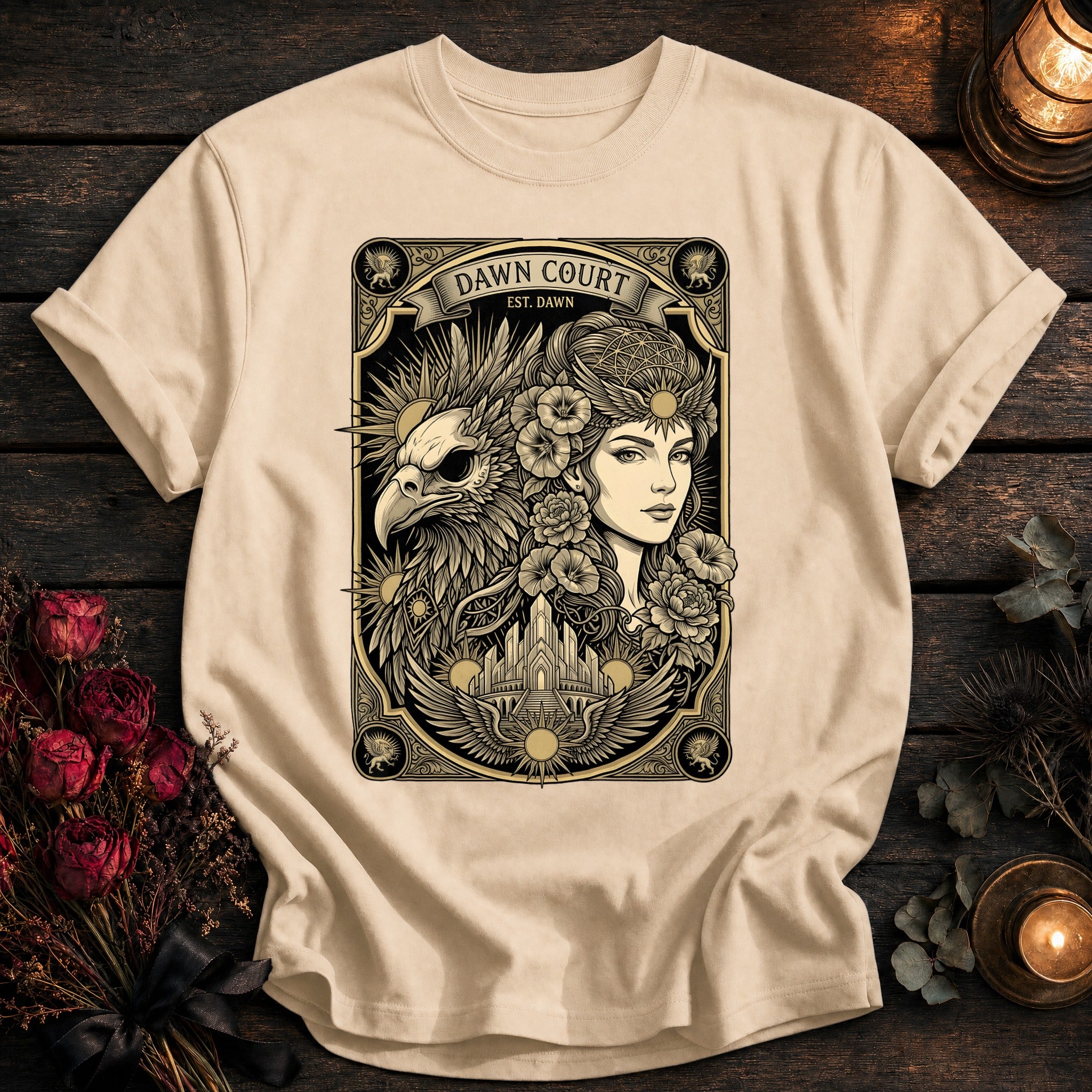 Dawn Court Tarot Top - Ivory