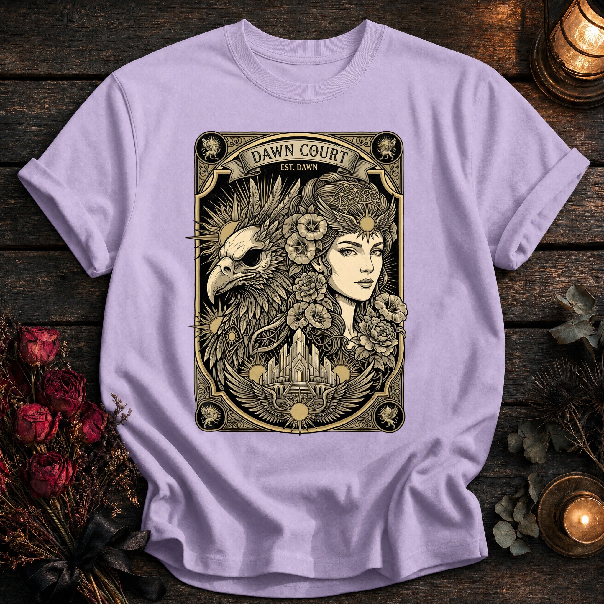 Dawn Court Tarot Top - Orchid
