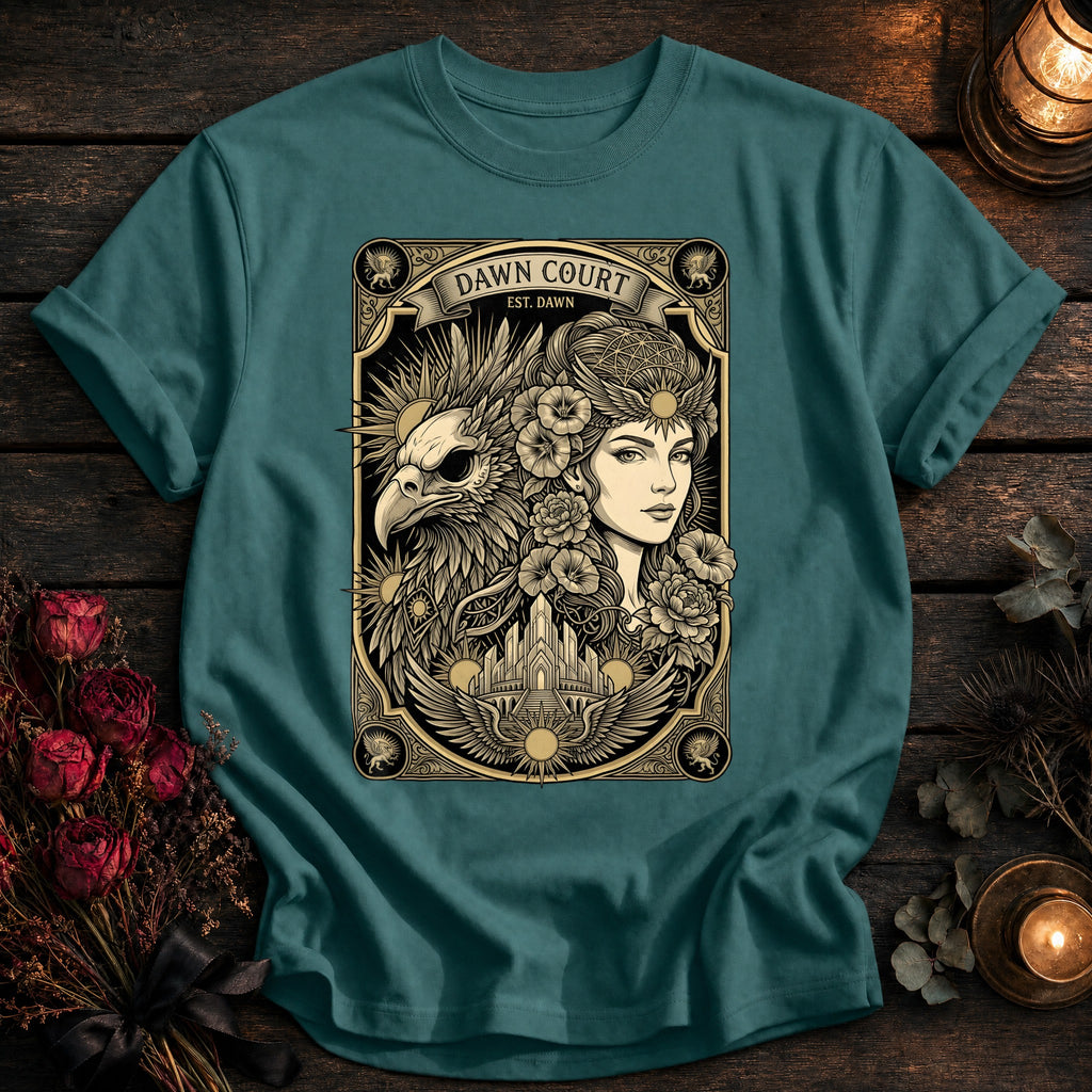 Dawn Court Tarot Top - Seafoam
