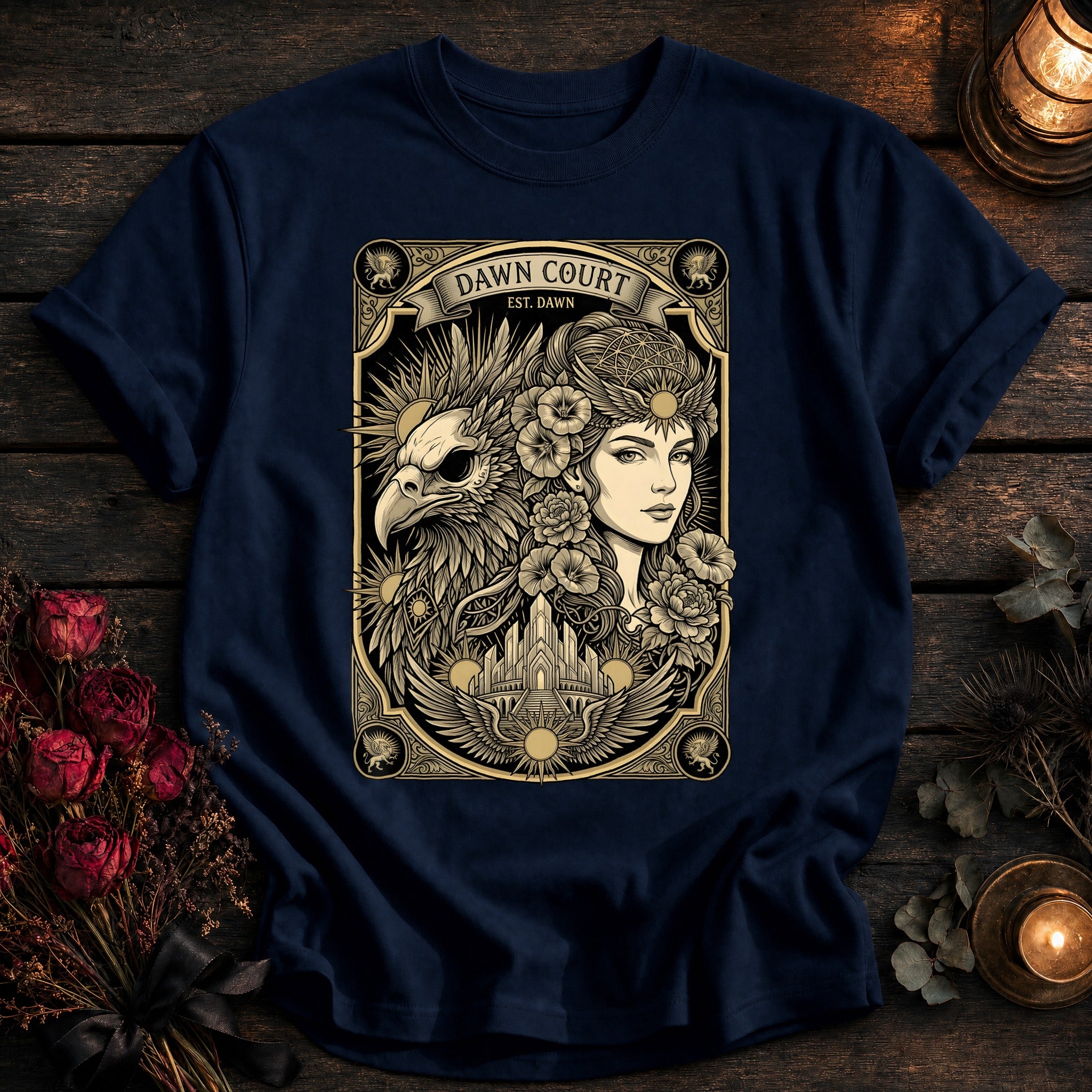 Dawn Court Tarot Top - True Navy