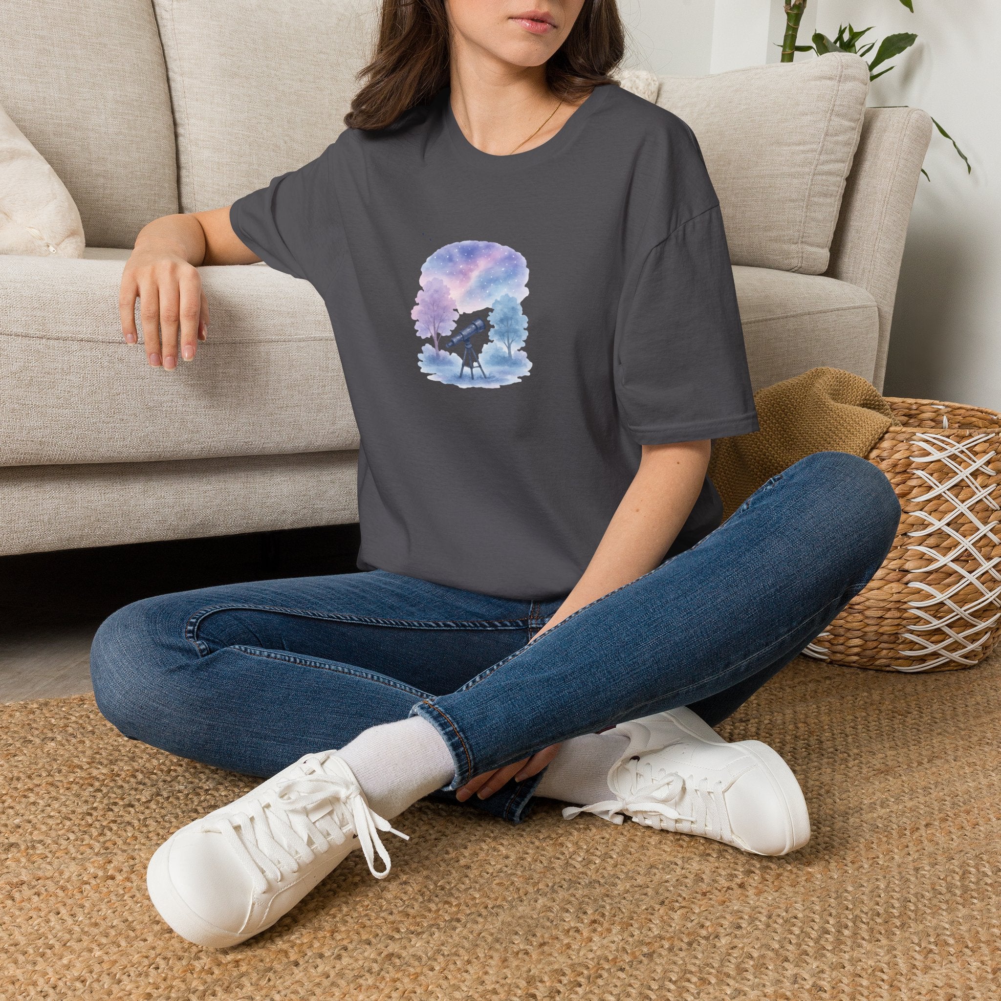 Starry Night Telescope T-Shirt