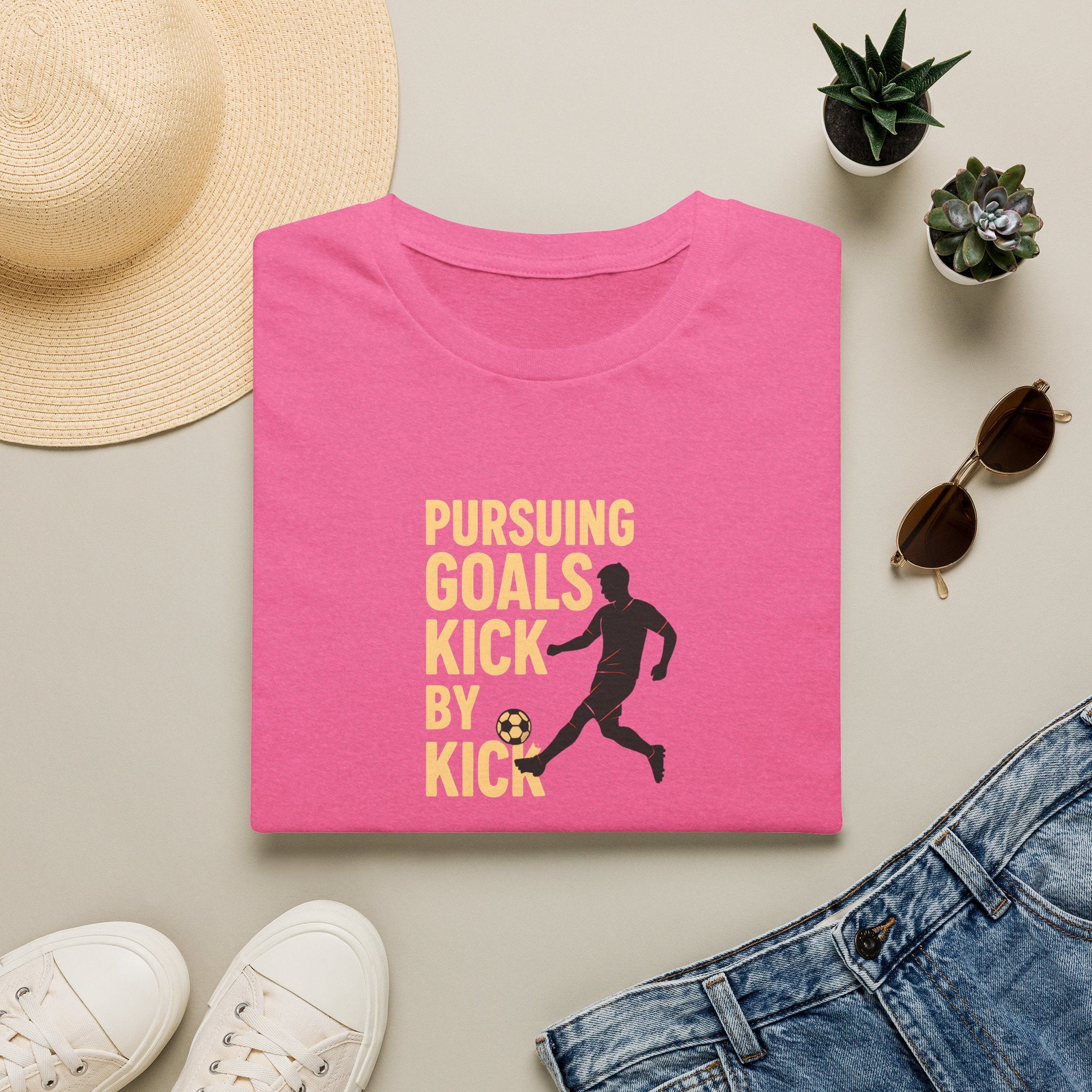 Pursuing Goals Kick T-Shirt