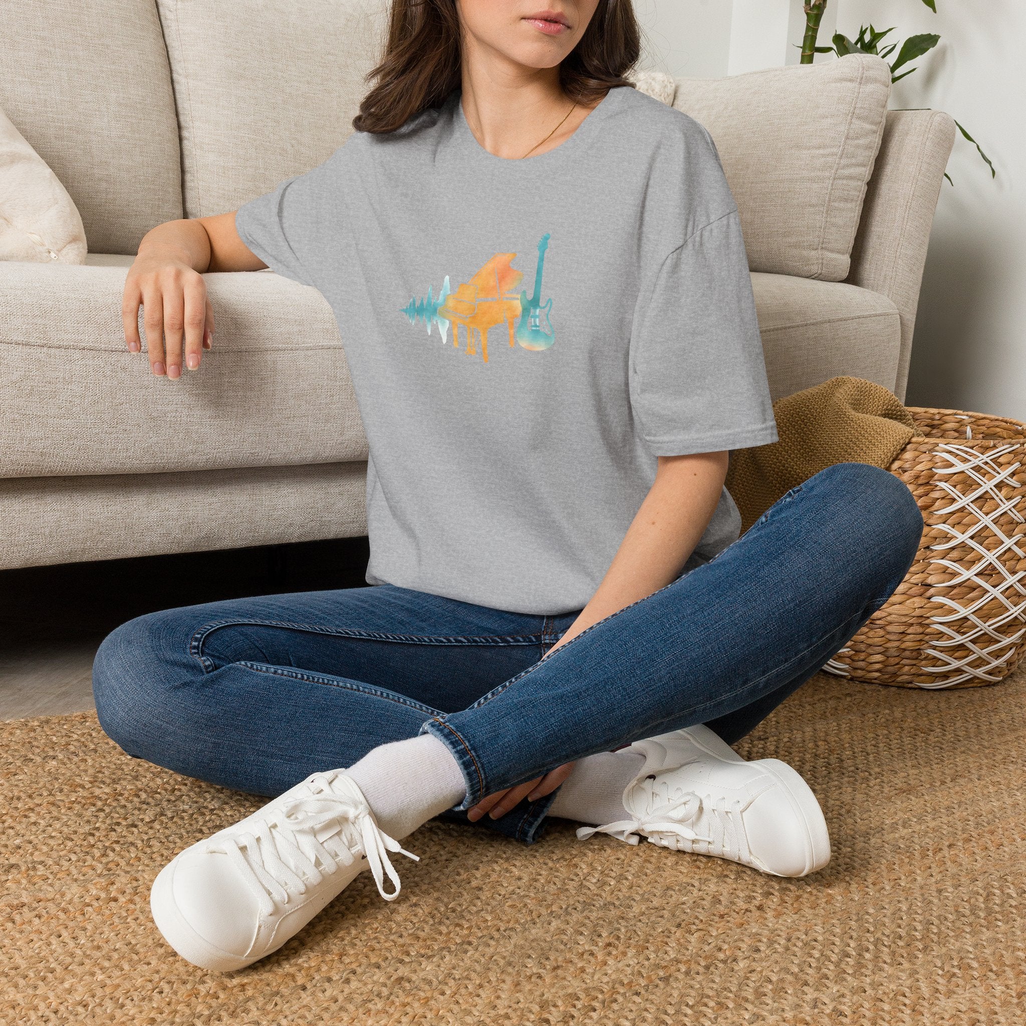 Piano and Guitar T-Shirt