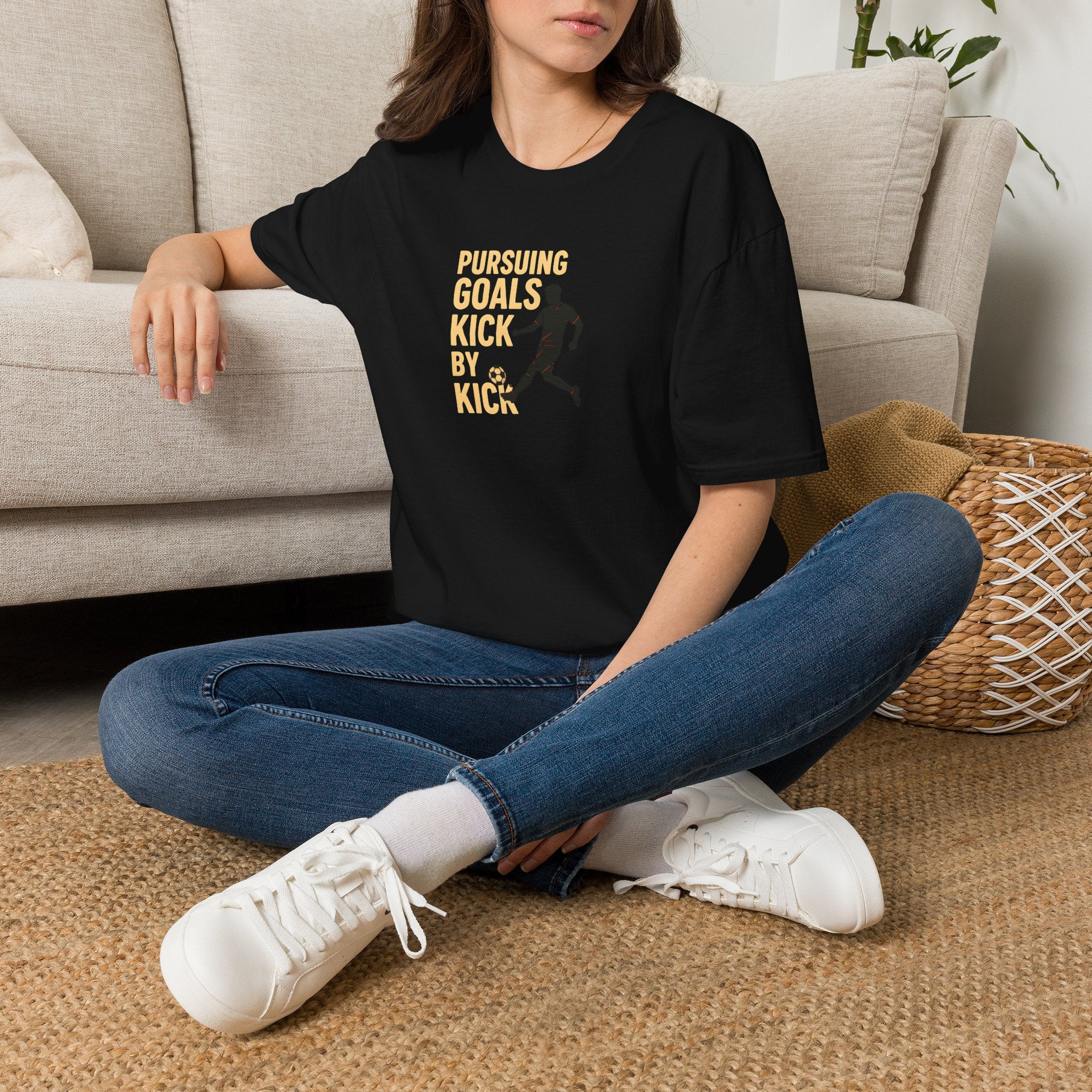 Pursuing Goals Kick T-Shirt
