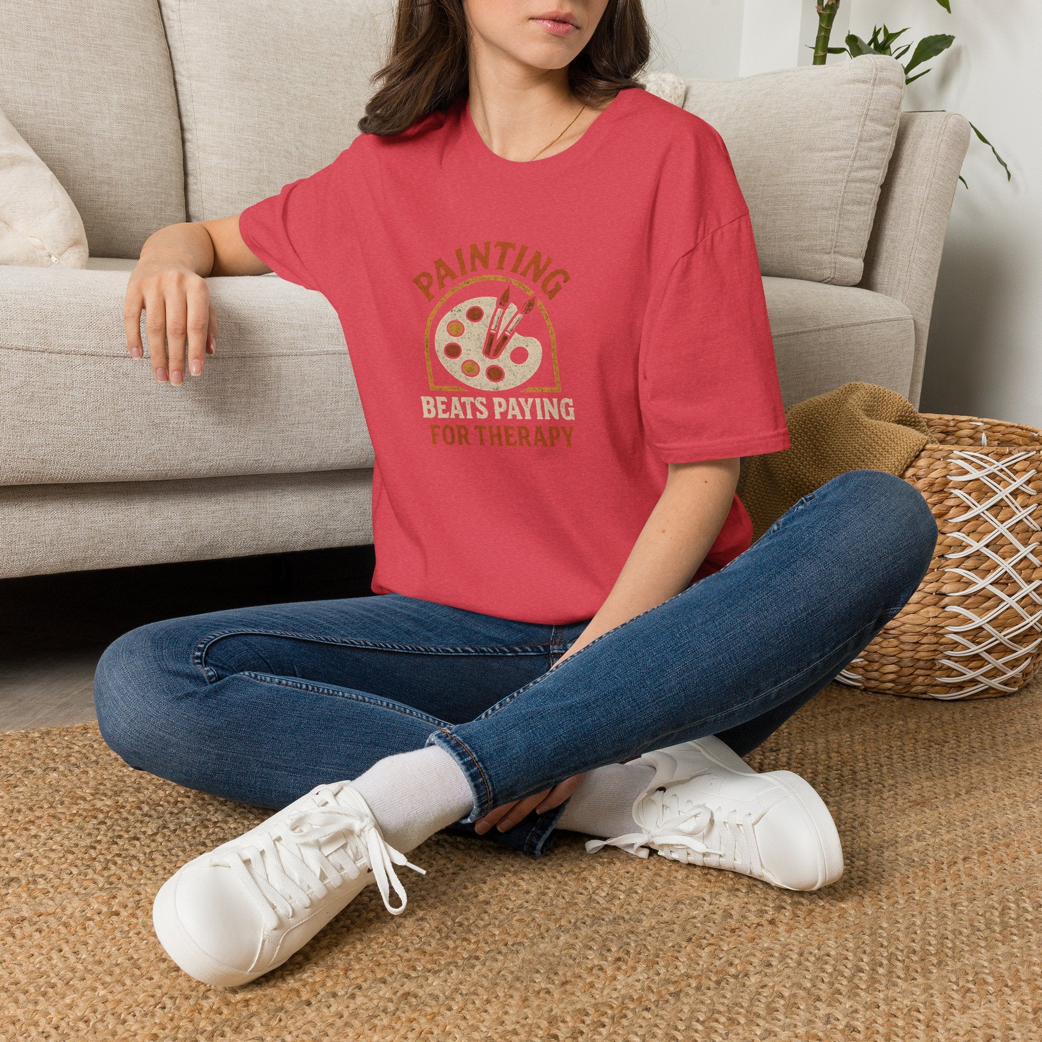 Painting Beats Therapy T-Shirt