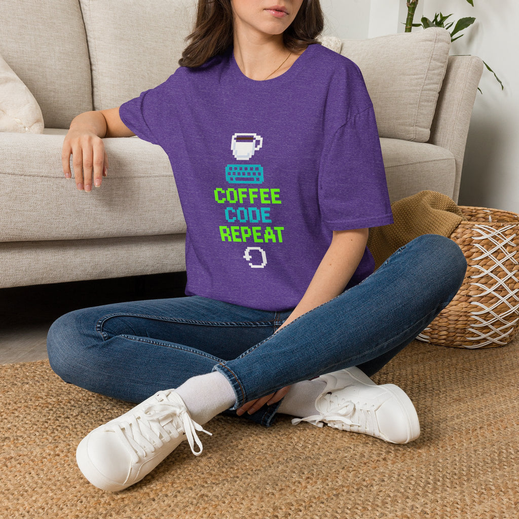 Coffee Code Repeat T-Shirt