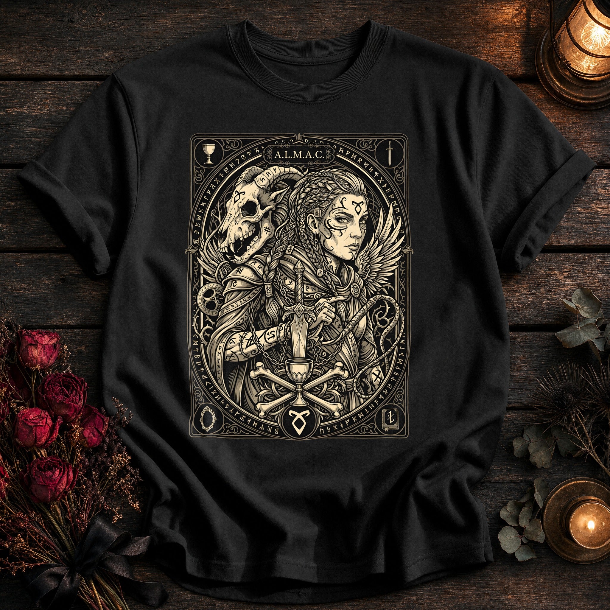 Almac Warrior Tarot - Black