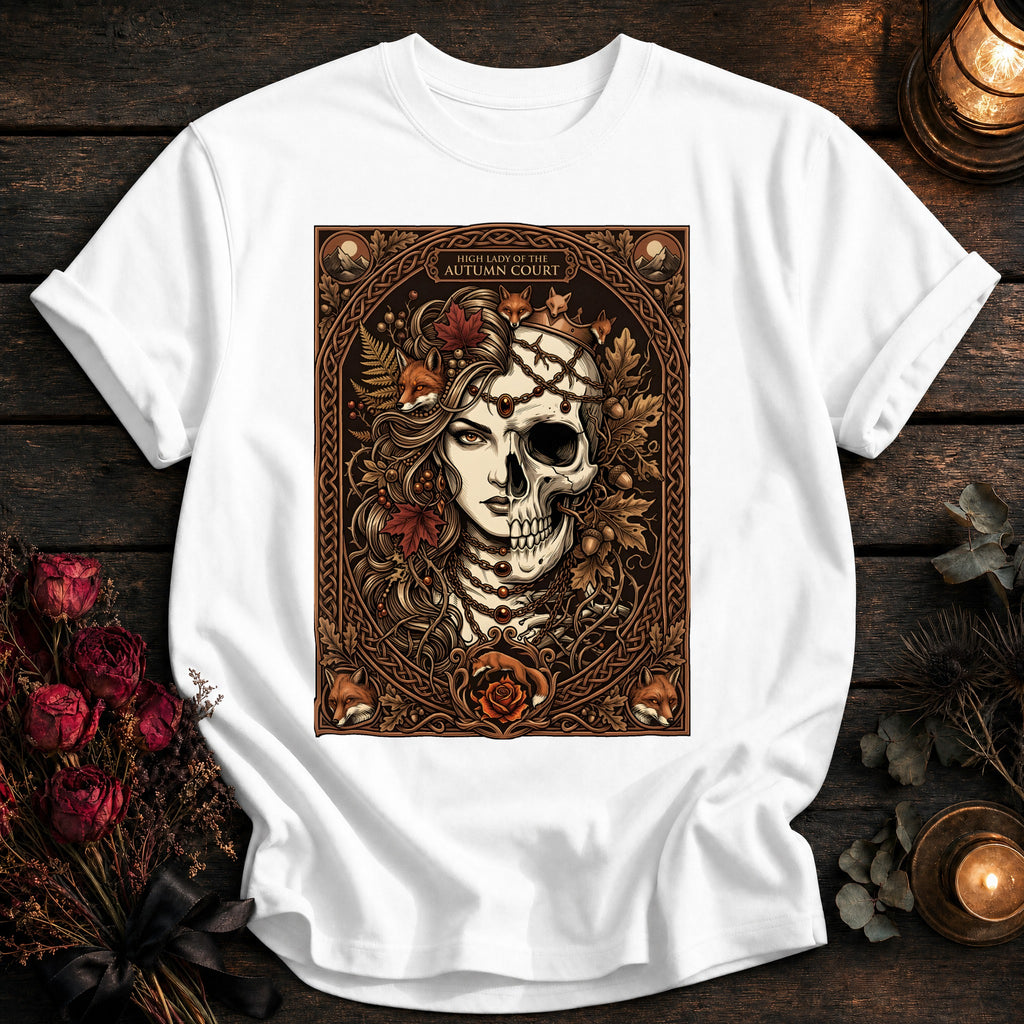 Autumn Court High Lady Tarot - White