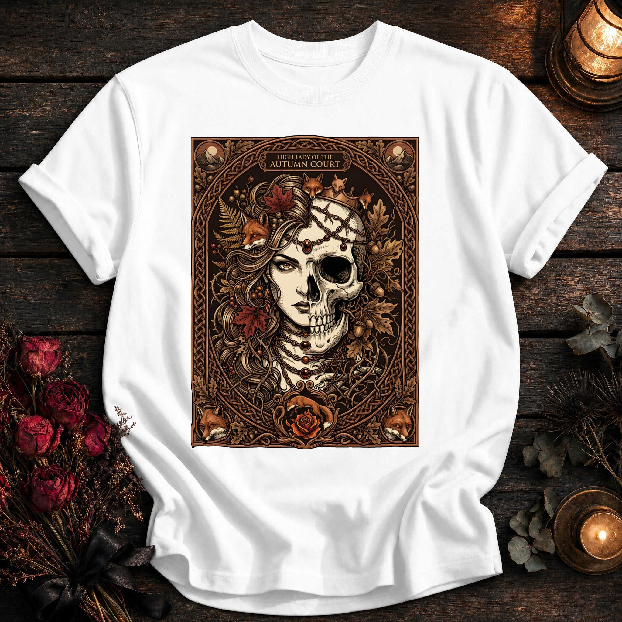 Autumn Court High Lady Tarot - White