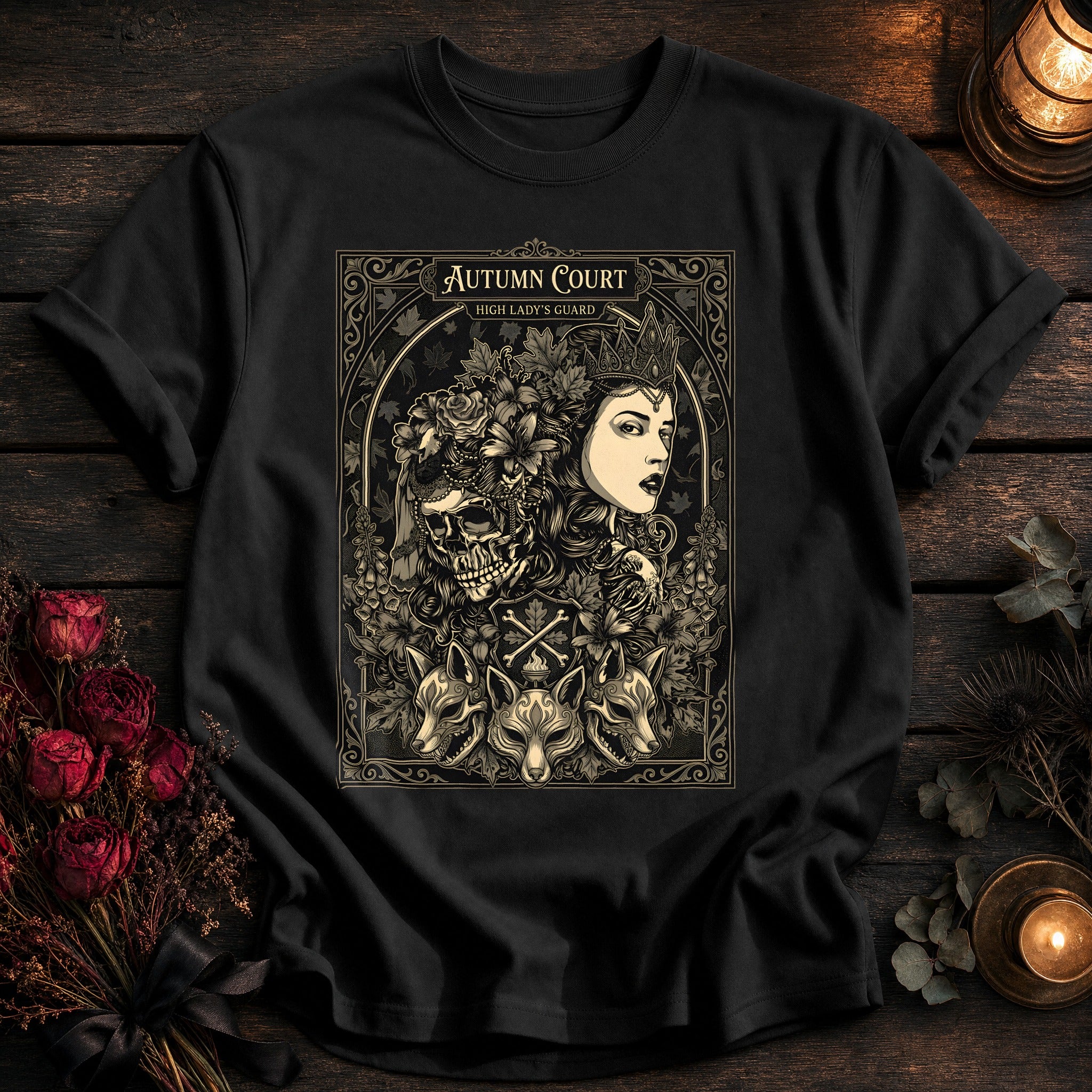 Autumn Court High Ladys Guard Tarot - Black