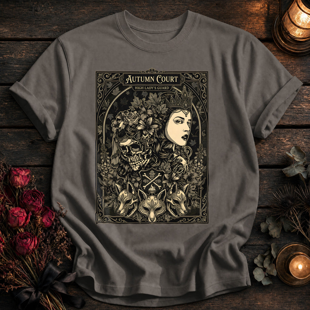 Autumn Court High Ladys Guard Tarot - Grey