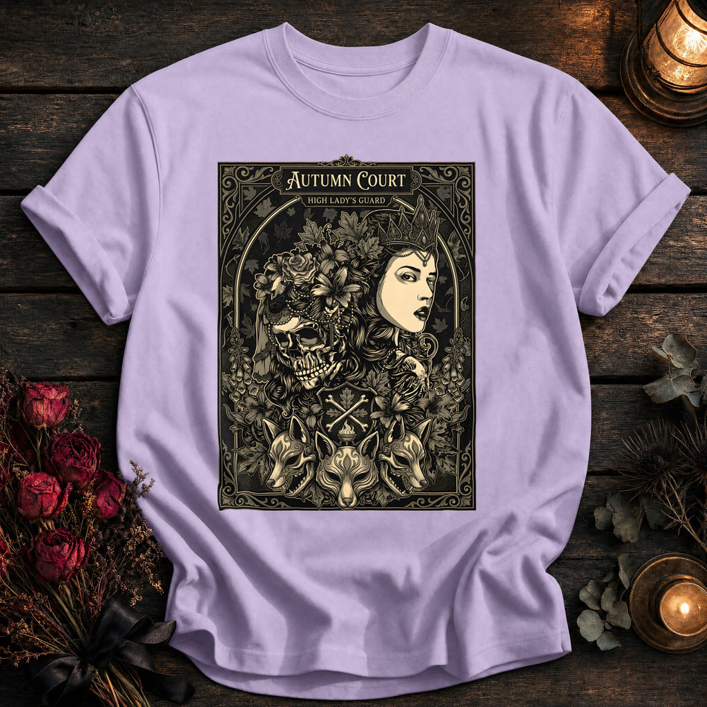 Autumn Court High Ladys Guard Tarot - Orchid