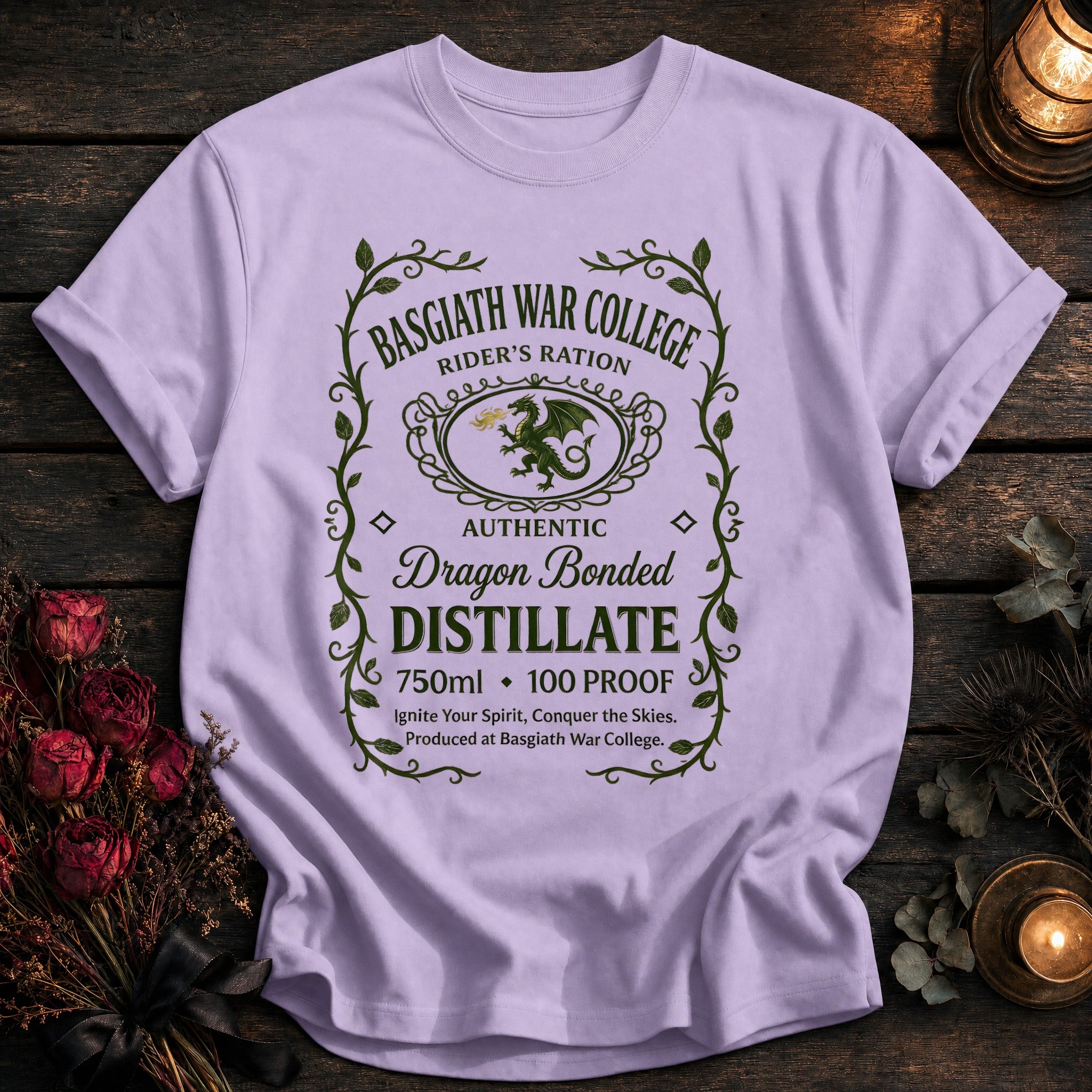 Basgiath Distillate Label - Orchid