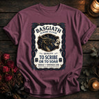 Basgiath Scribe Elixir Label Coloured - Berry