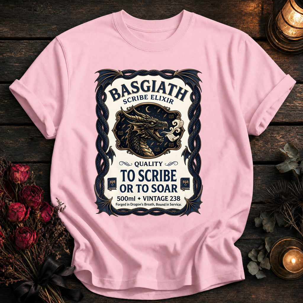 Basgiath Scribe Elixir Label Coloured - Blossom