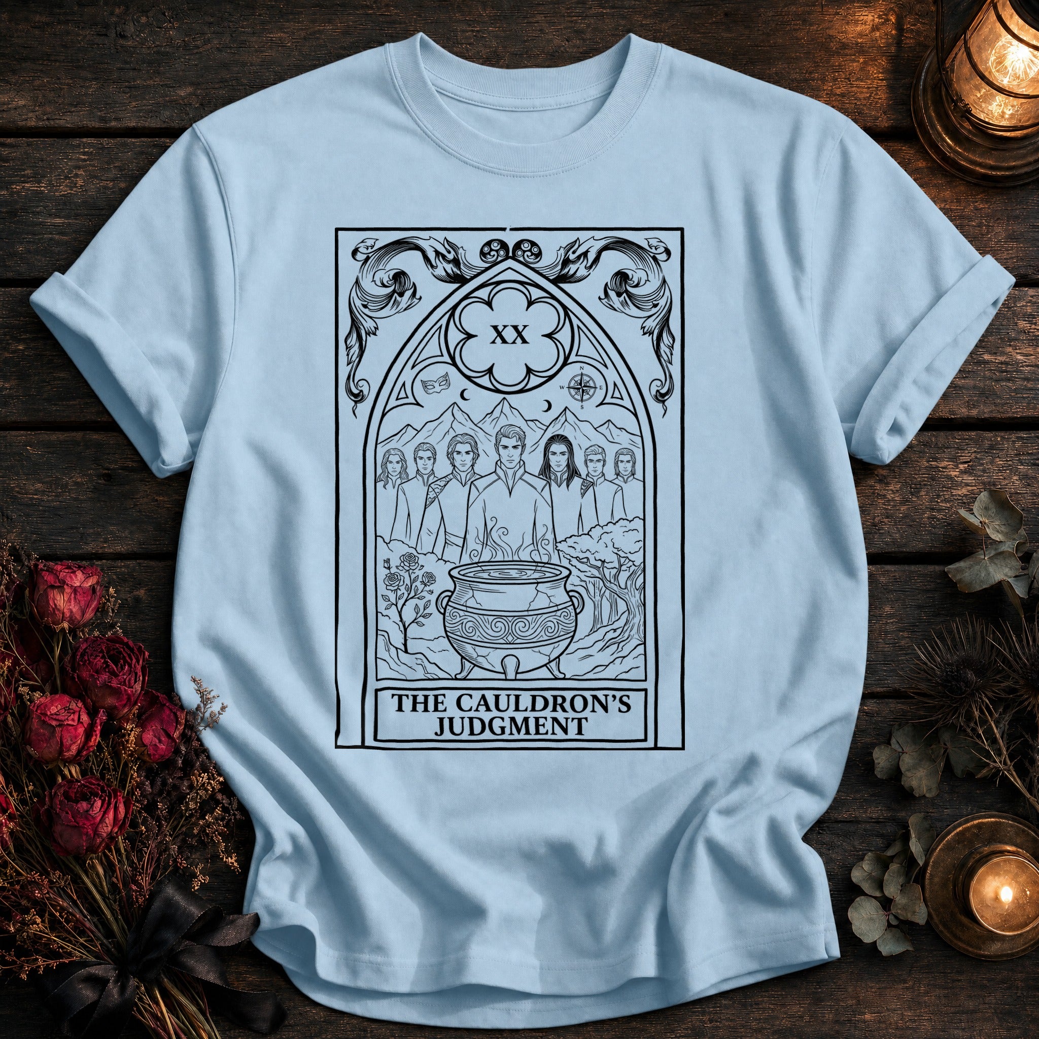 Cauldrons Judgment Tarot Black - Chambray