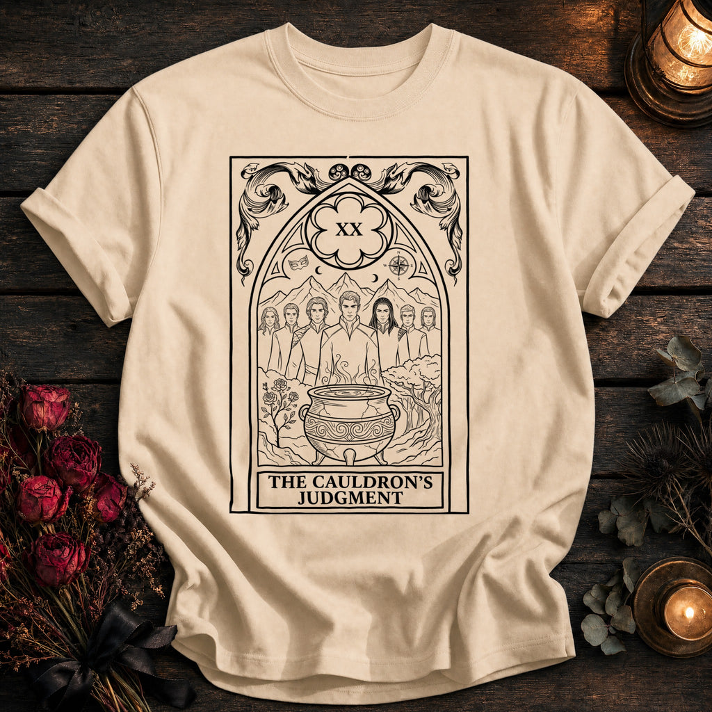 Cauldrons Judgment Tarot Black - Ivory