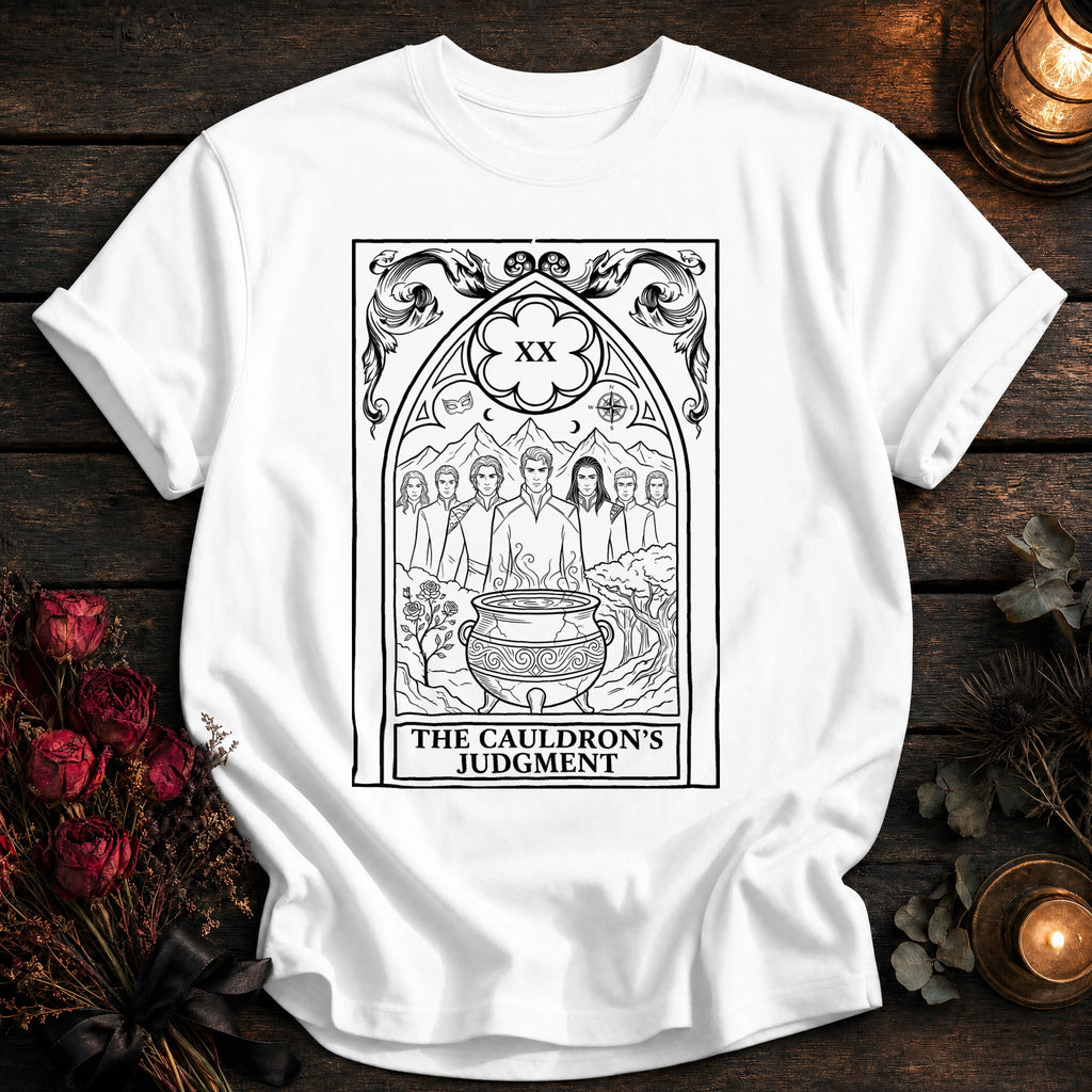 Cauldrons Judgment Tarot Black - White