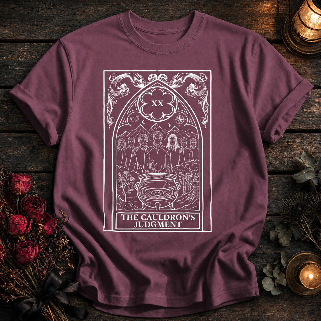 Cauldrons Judgment Tarot White - Berry