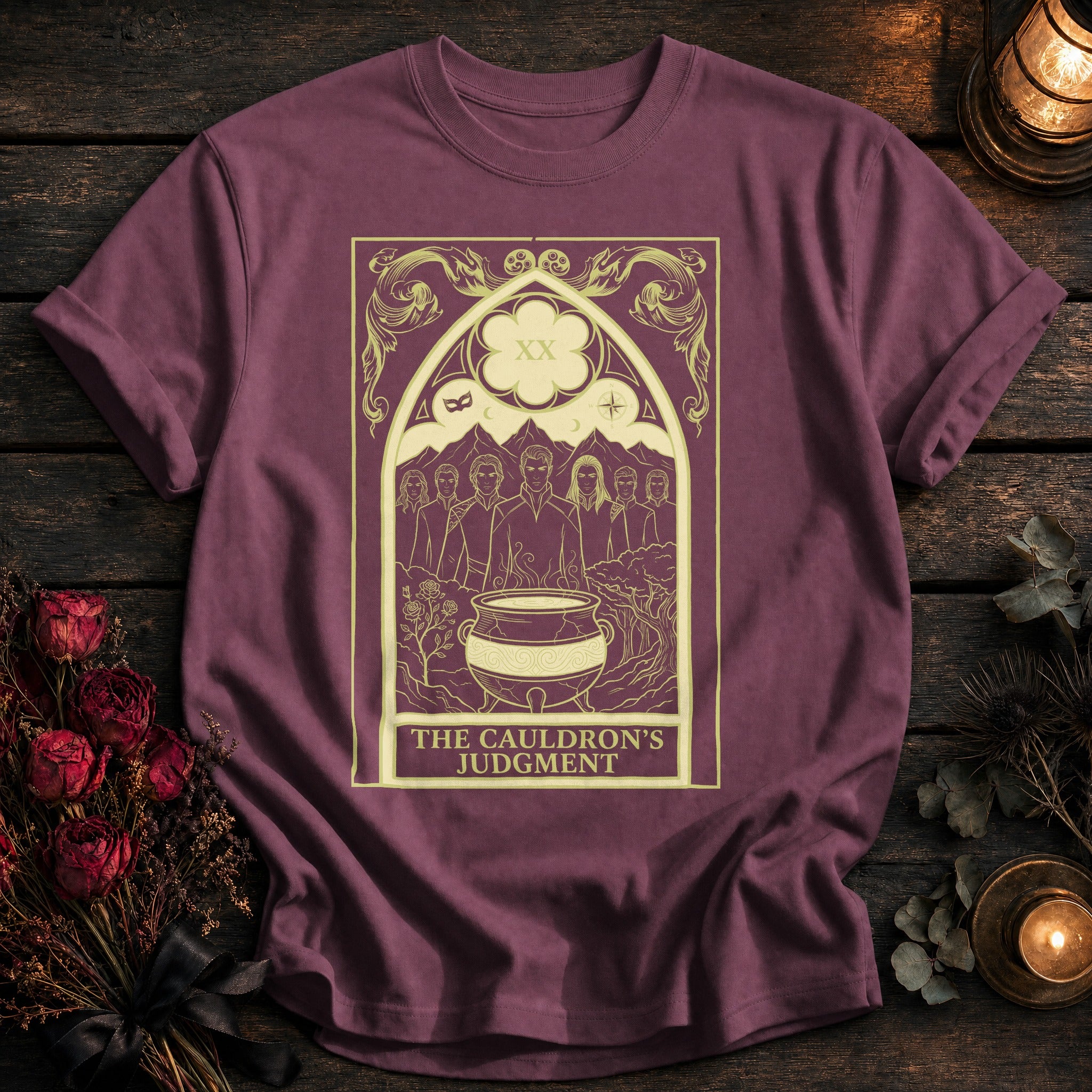 Cauldrons Judgment Tarot Yellow - Berry