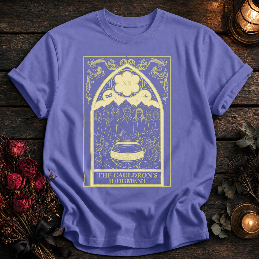 Cauldrons Judgment Tarot Yellow - Violet