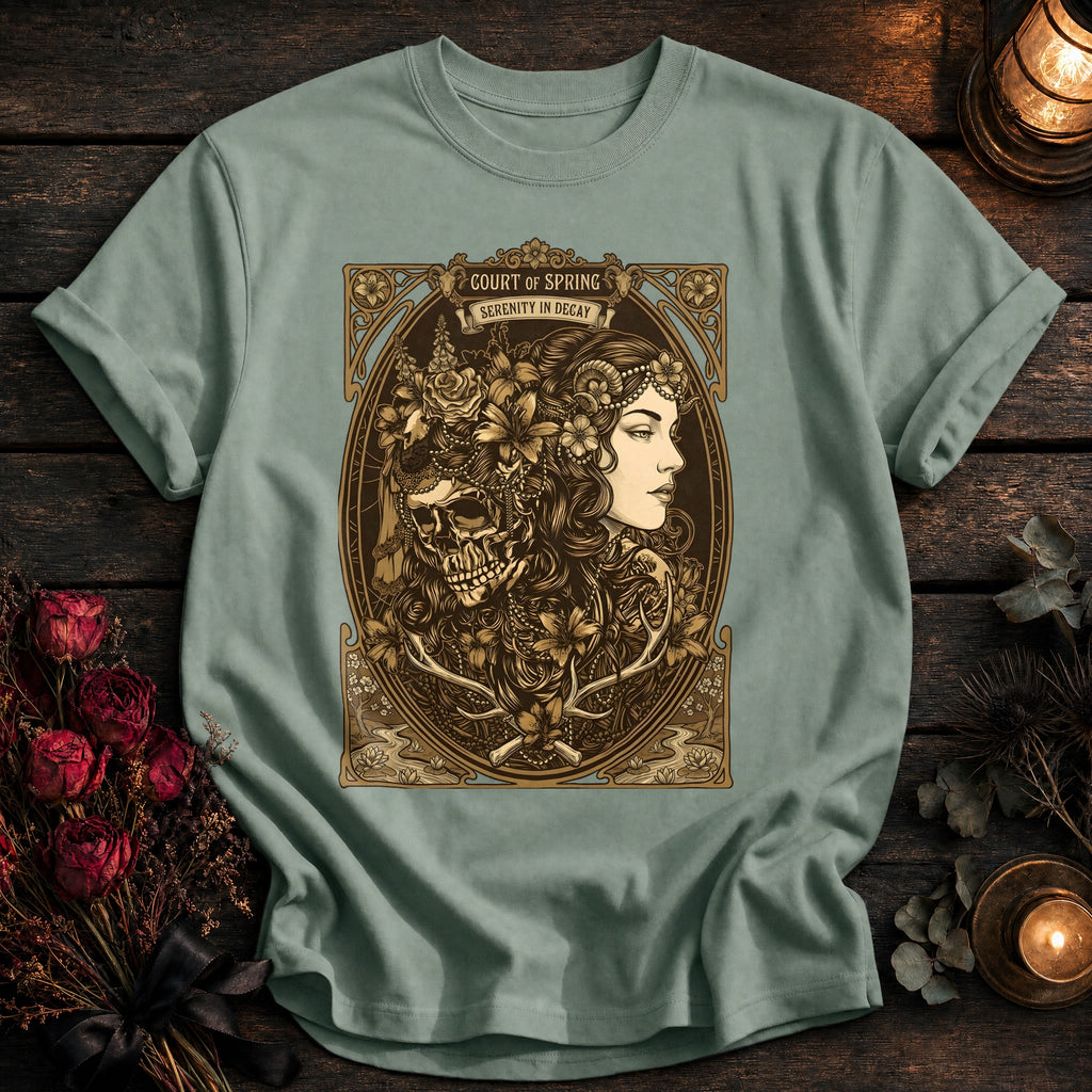 Court Of Spring Serenity In Decay Tarot - Bay