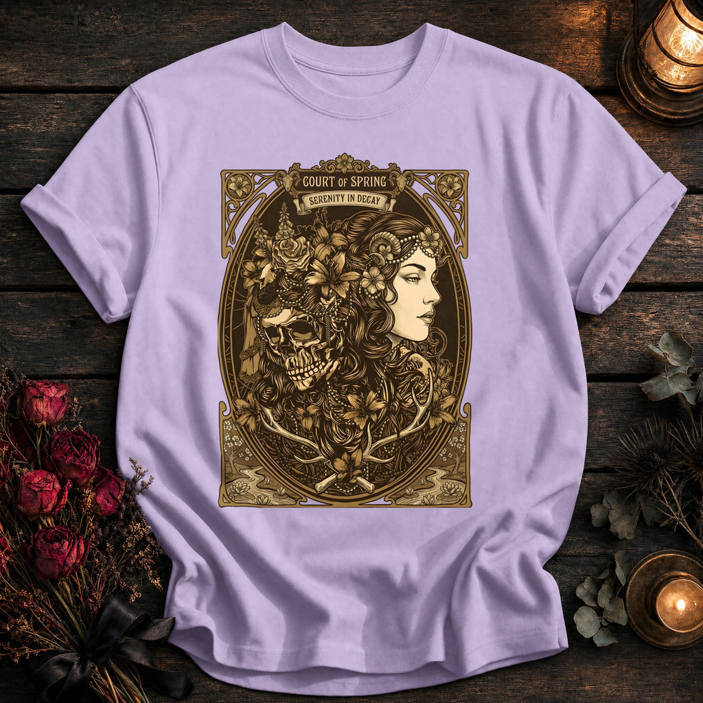 Court Of Spring Serenity In Decay Tarot - Orchid