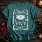 Crooked Ravens Forbidden Sins Elixir Label White - Seafoam