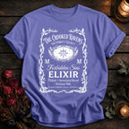 Crooked Ravens Forbidden Sins Elixir Label White - Violet