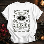 Crooked Ravens Forbidden Sins Elixir Label - White