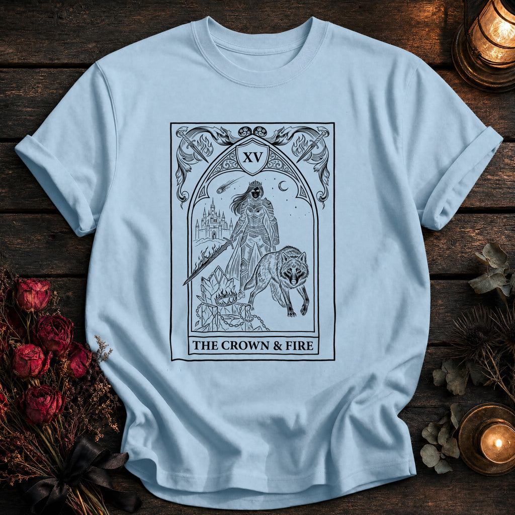 Crown And Fire Tarot Black - Chambray