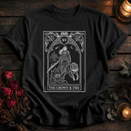 Crown And Fire Tarot White - Black