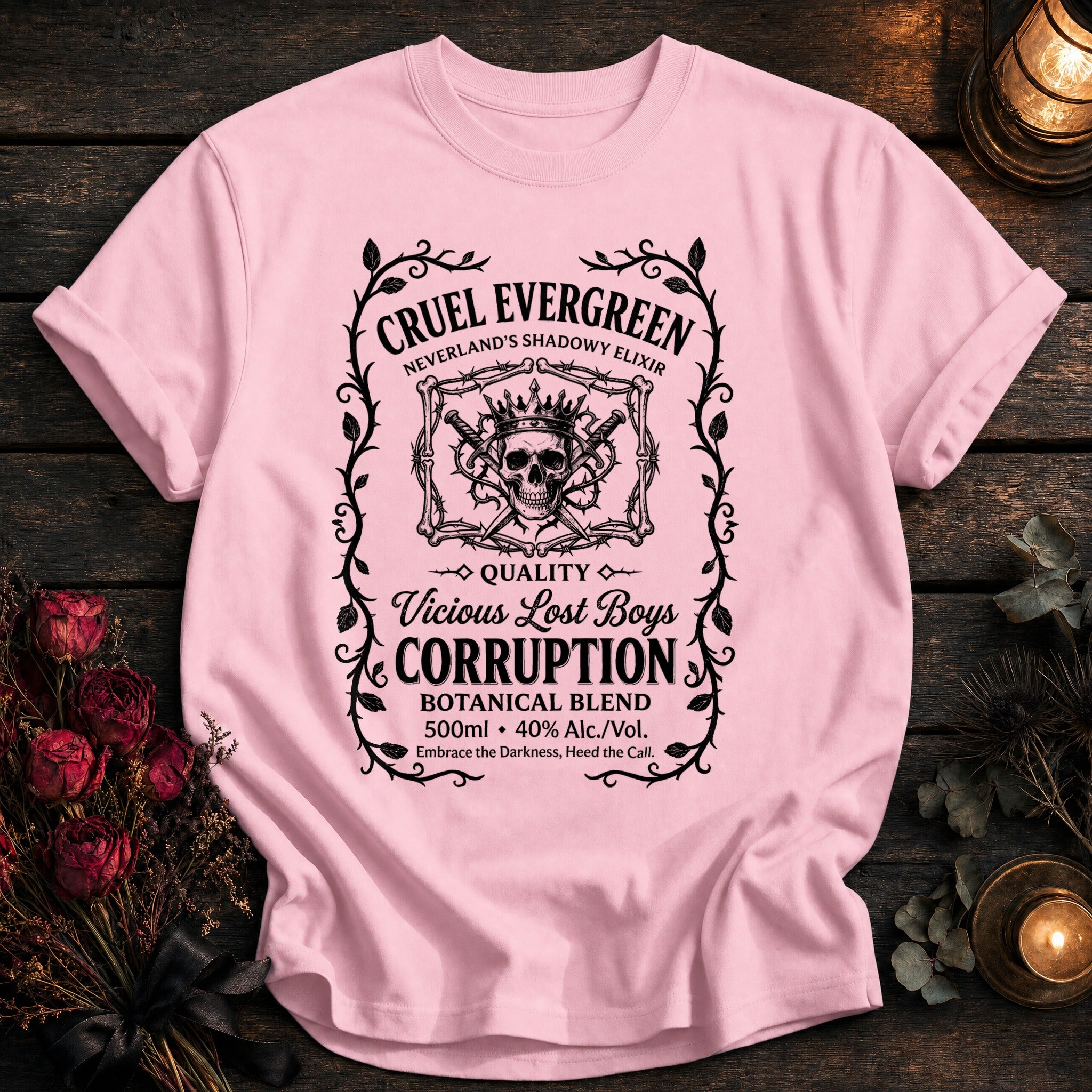 Cruel Evergreen Corruption Label Black - Blossom