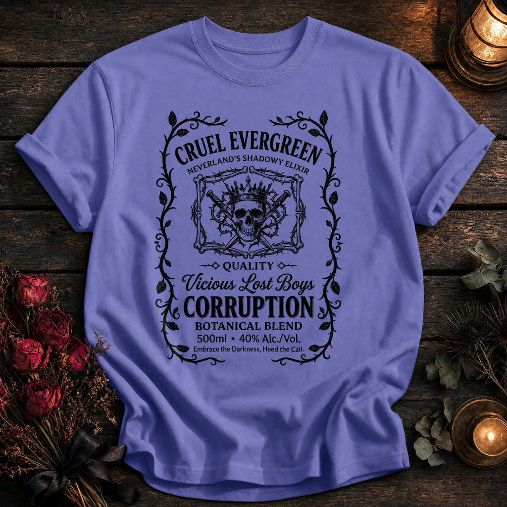 Cruel Evergreen Corruption Label Black - Violet