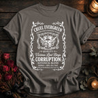 Cruel Evergreen Corruption Label White - Grey