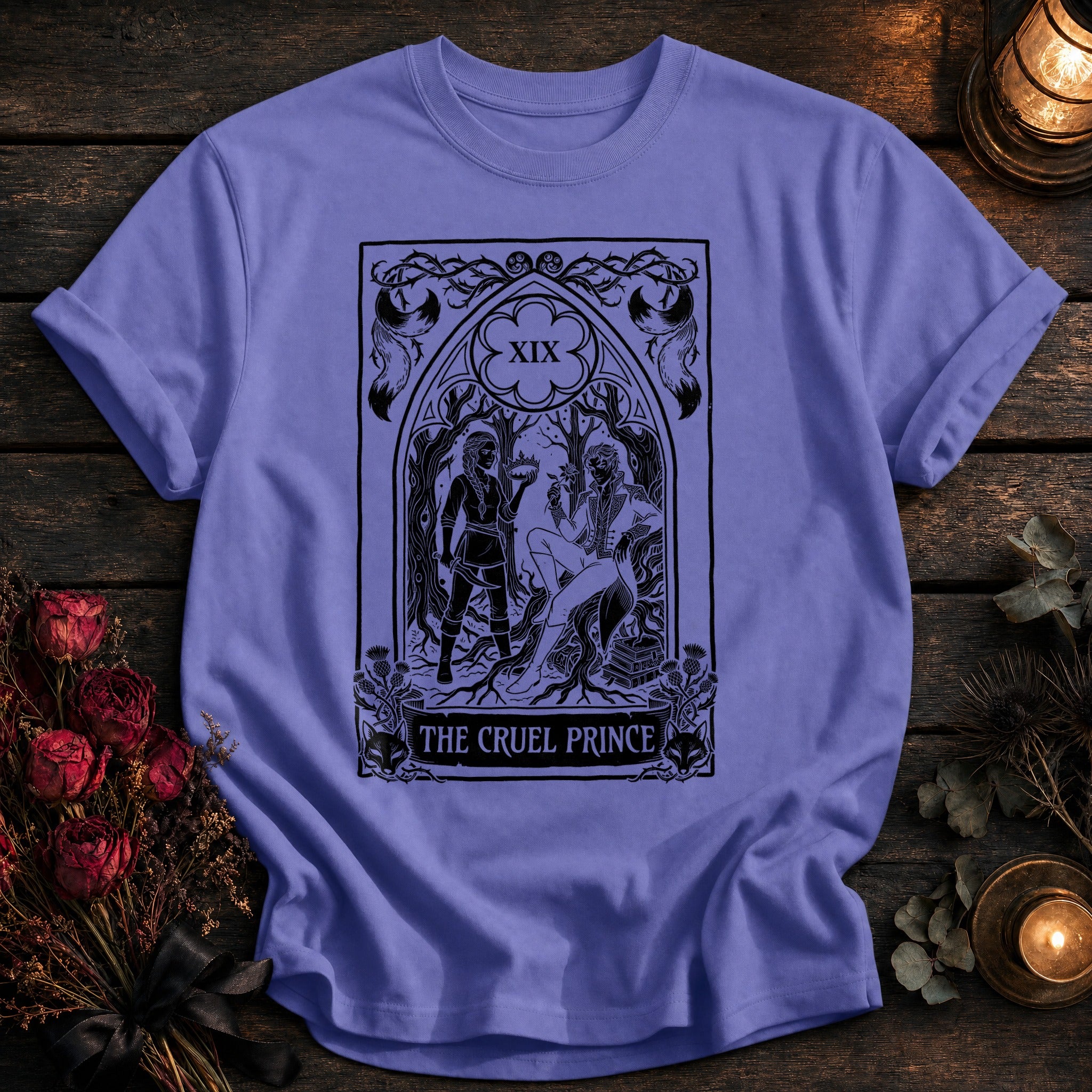 Cruel Prince Tarot Black - Violet