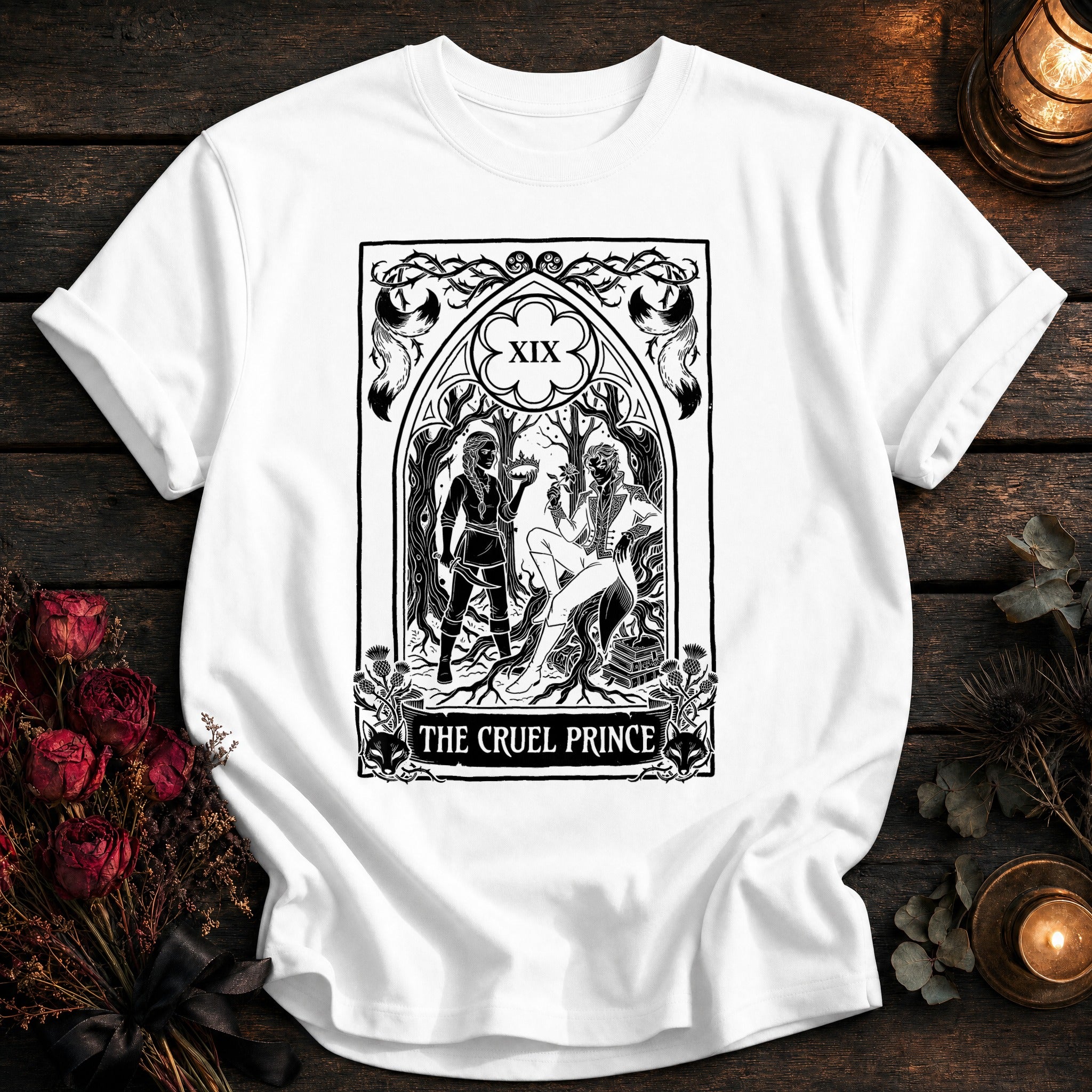 Cruel Prince Tarot Black - White