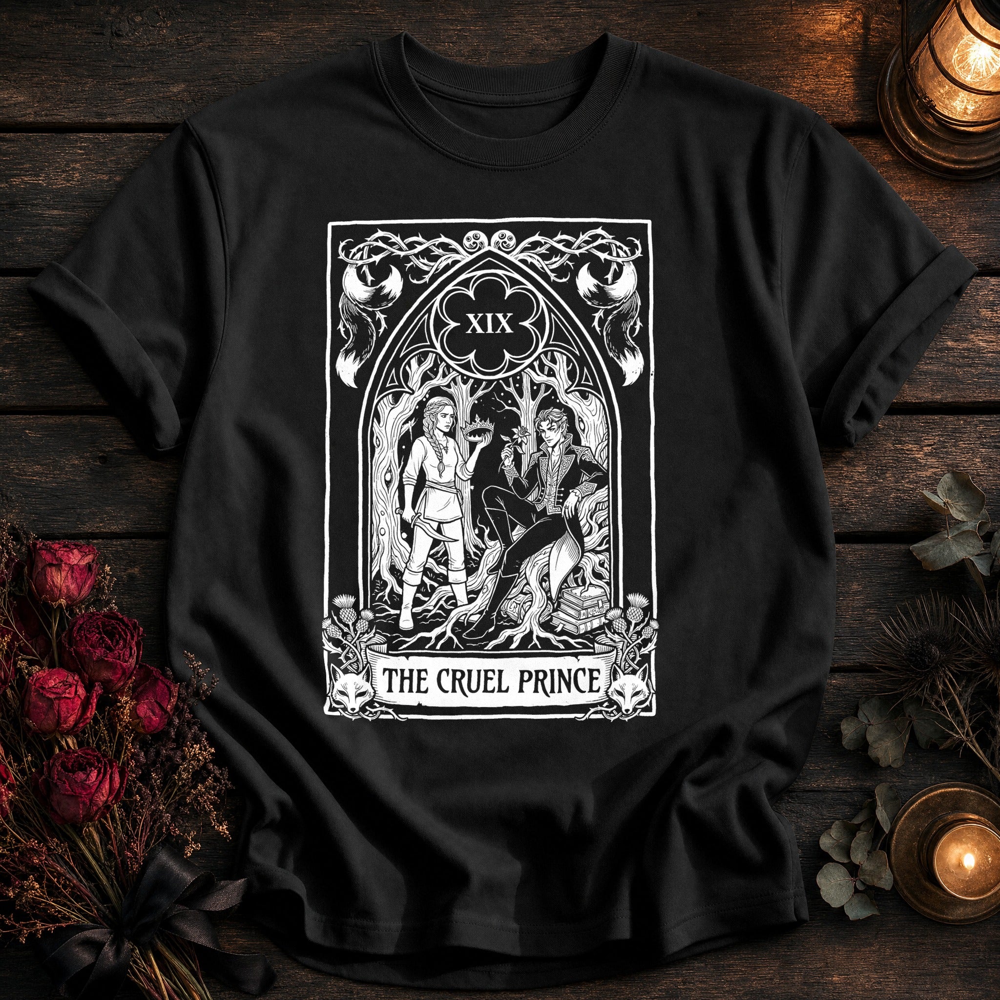 Cruel Prince Tarot White - Black
