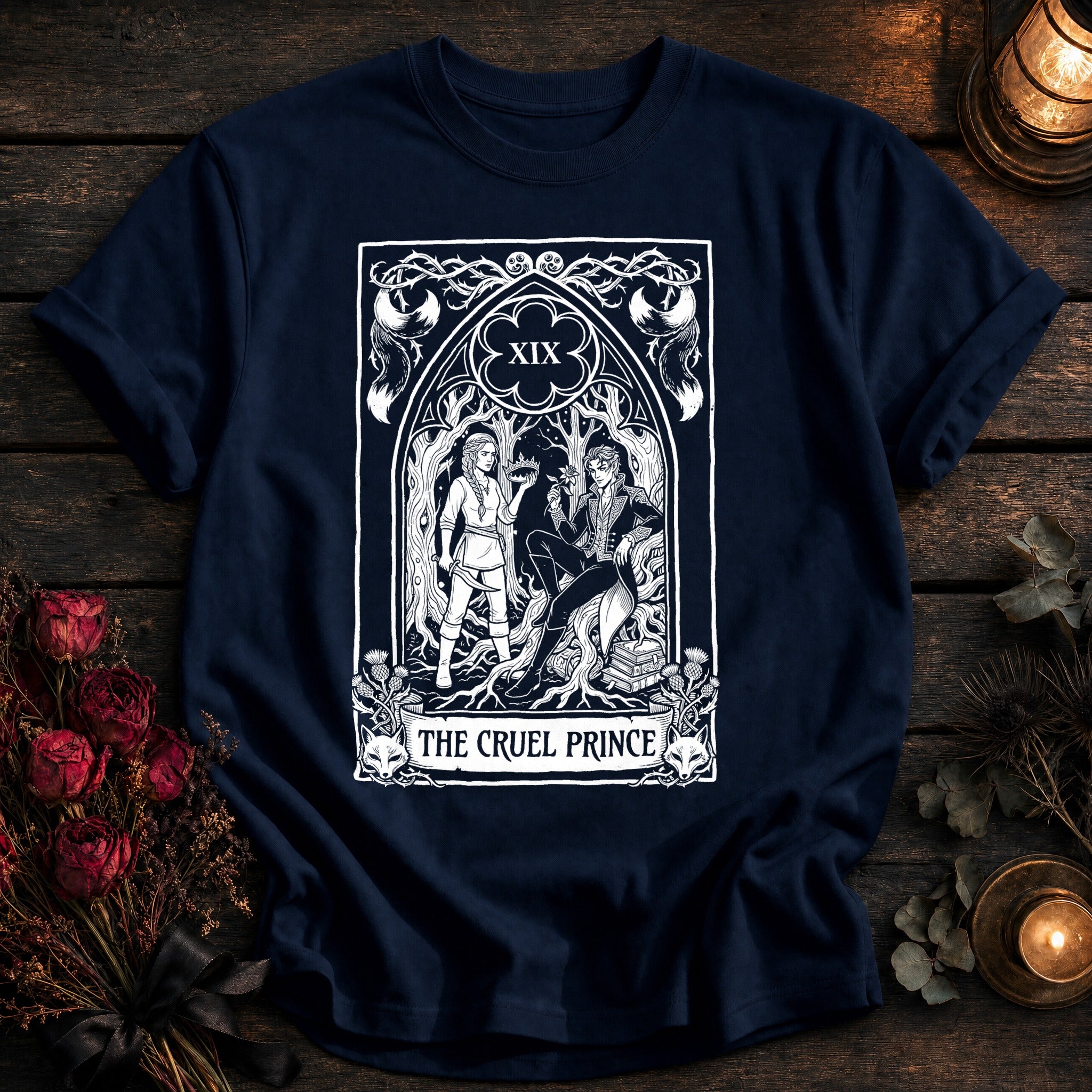 Cruel Prince Tarot White - True Navy