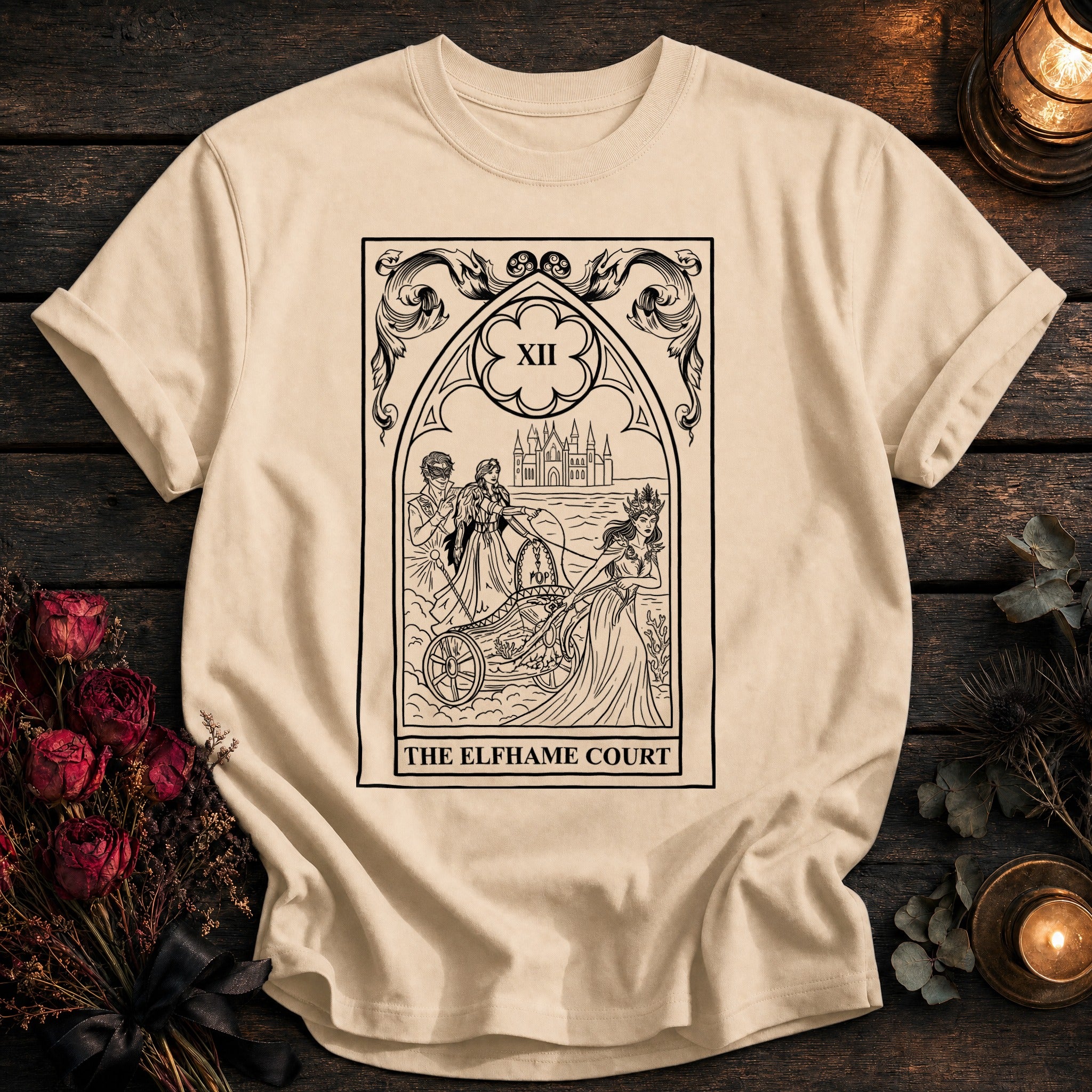 Elfhame Court Tarot Black - Ivory