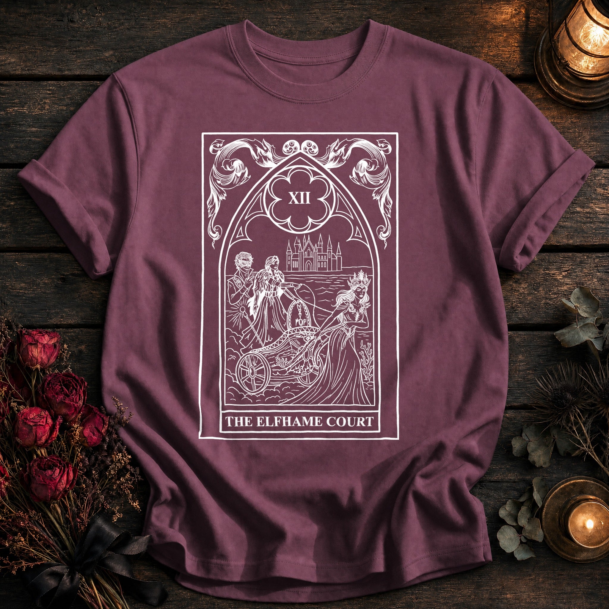 Elfhame Court Tarot White - Berry