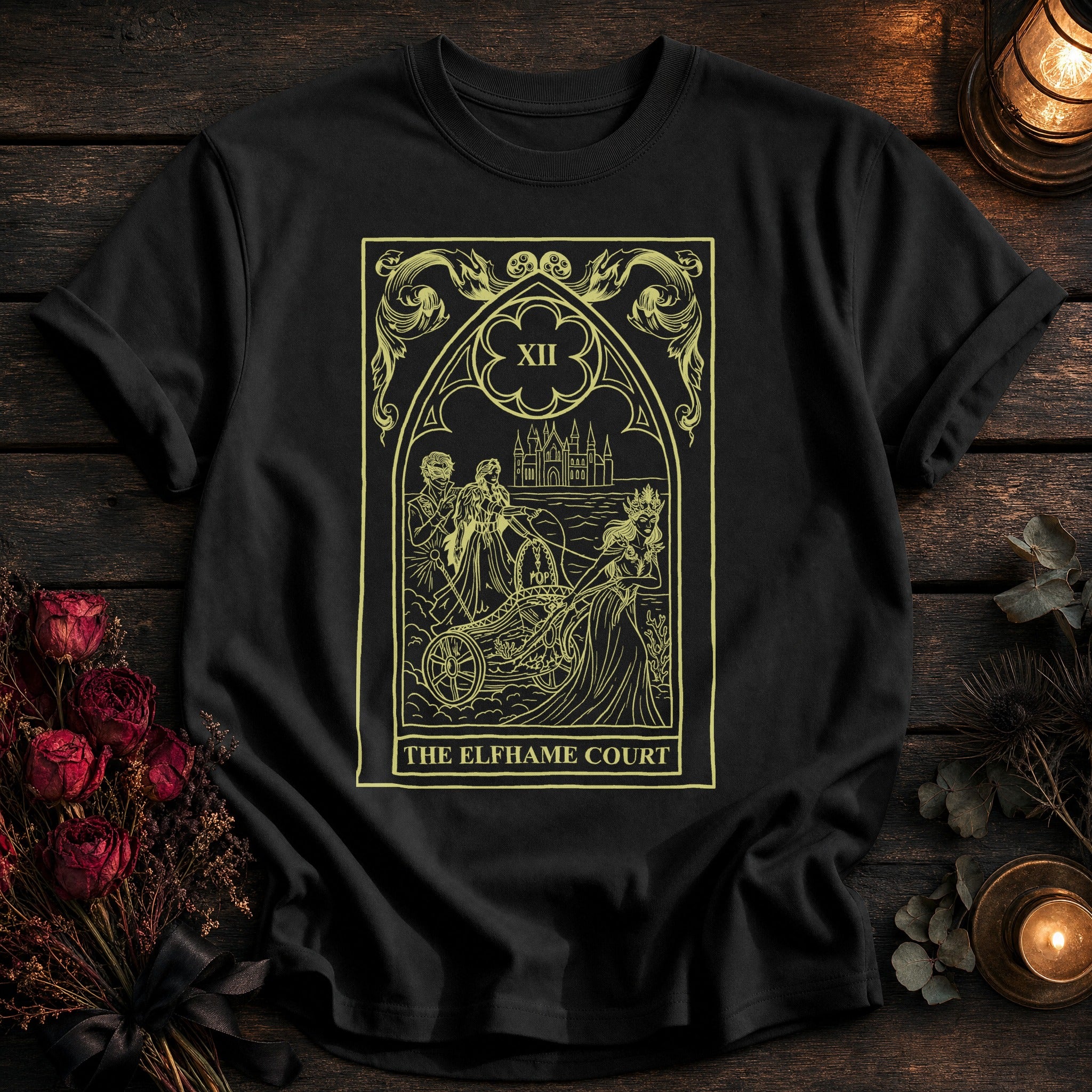 Elfhame Court Tarot Yellow - Black