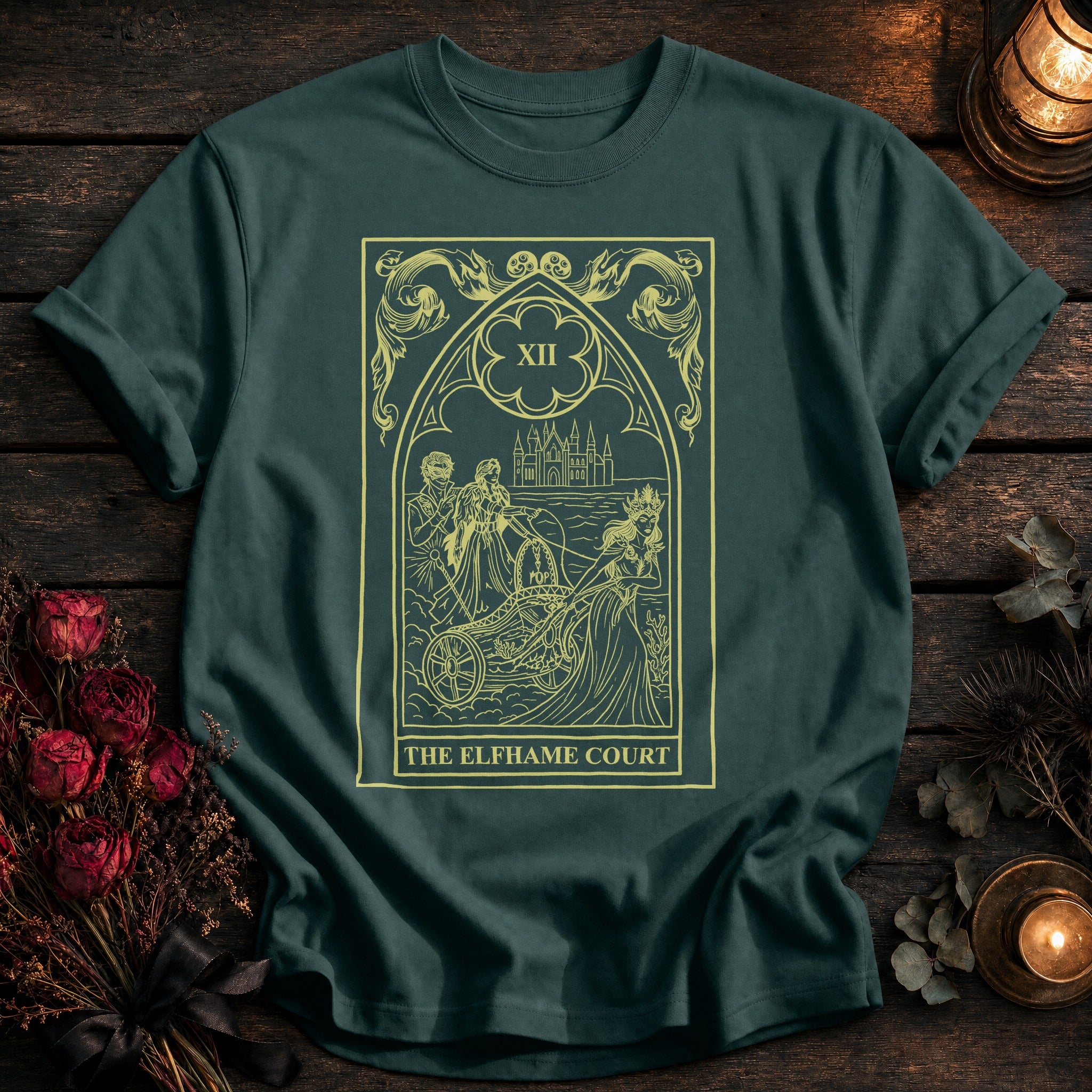 Elfhame Court Tarot Yellow - Blue Spruce