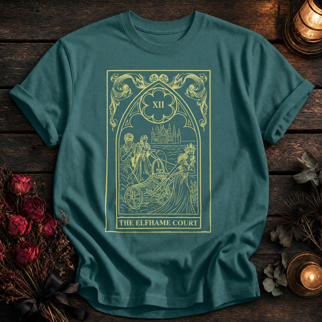 Elfhame Court Tarot Yellow - Seafoam