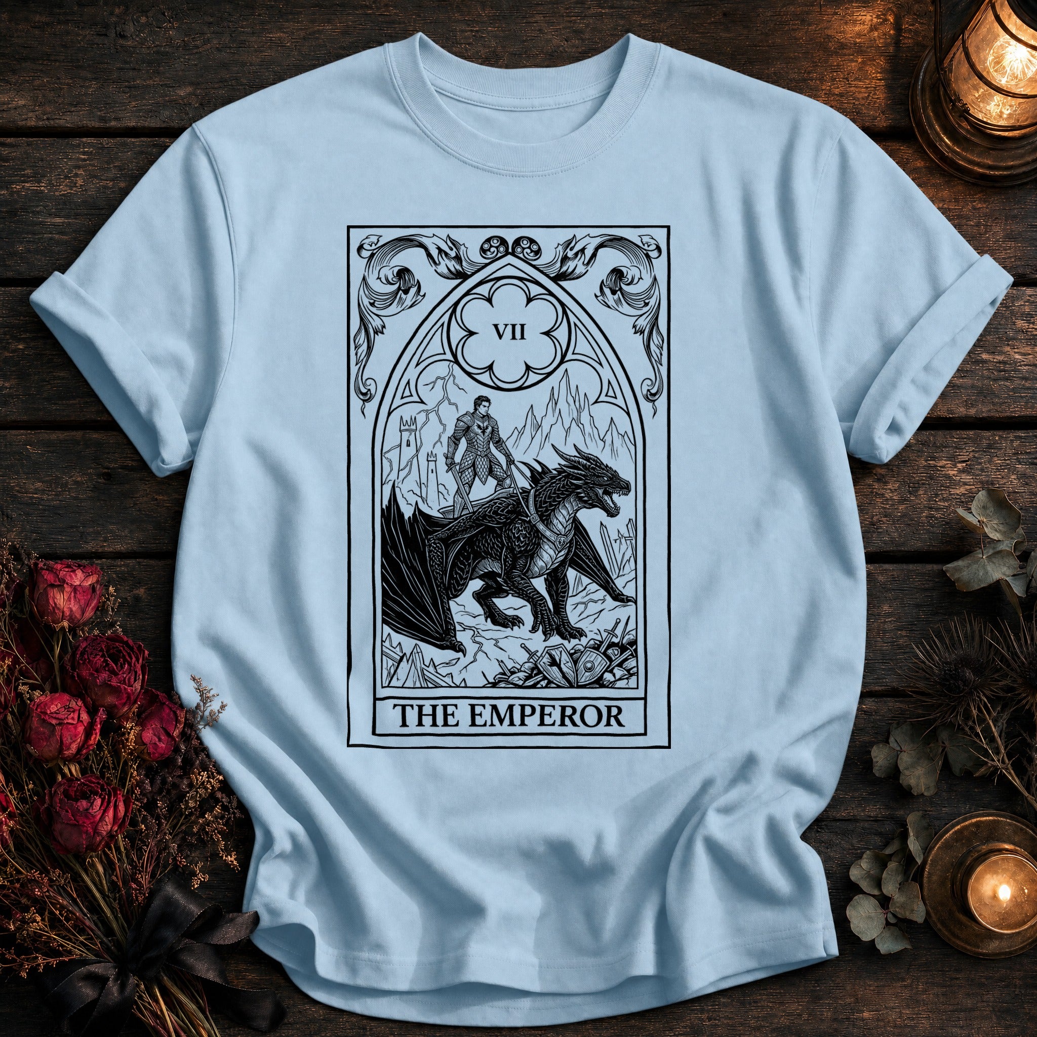 Emperor Tarot Black - Chambray