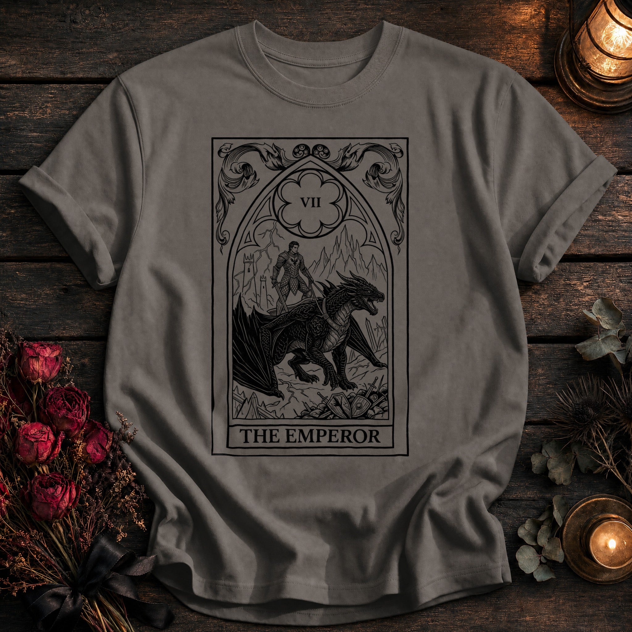 Emperor Tarot Black - Grey