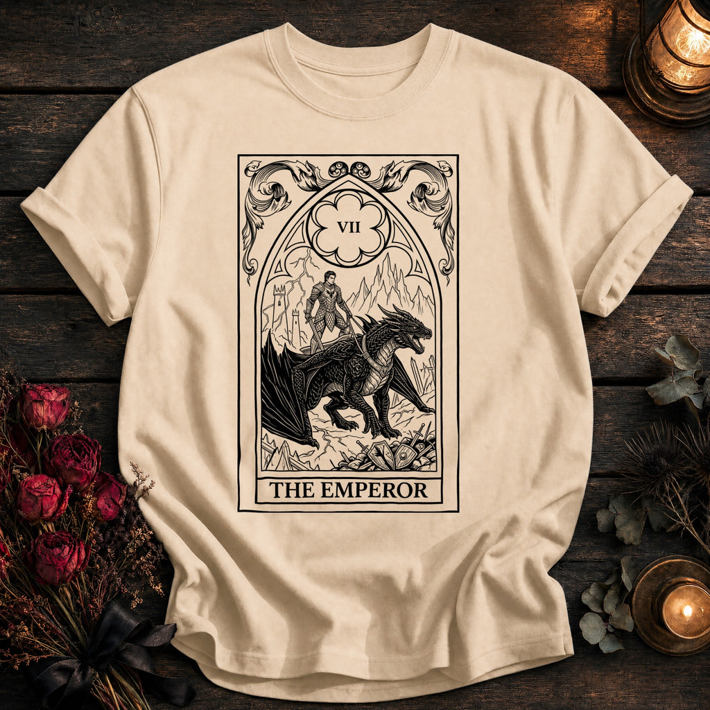 Emperor Tarot Black - Ivory